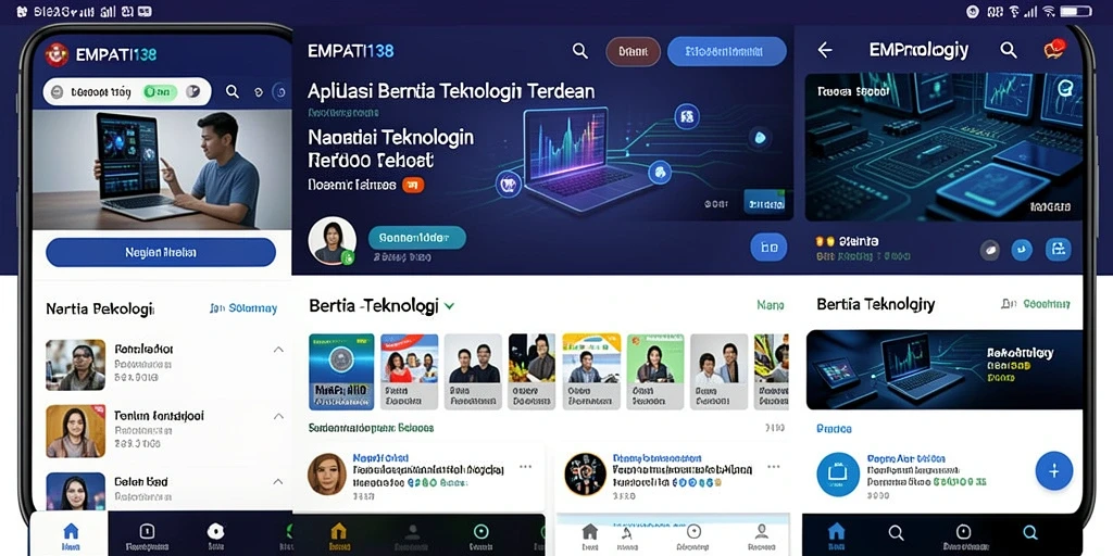 Antarmuka EMPATI138 yang menarik dan modern.