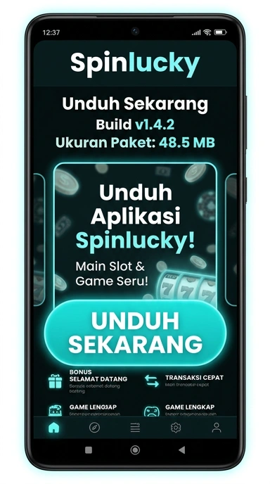 Tampilan halaman APK spinlucky